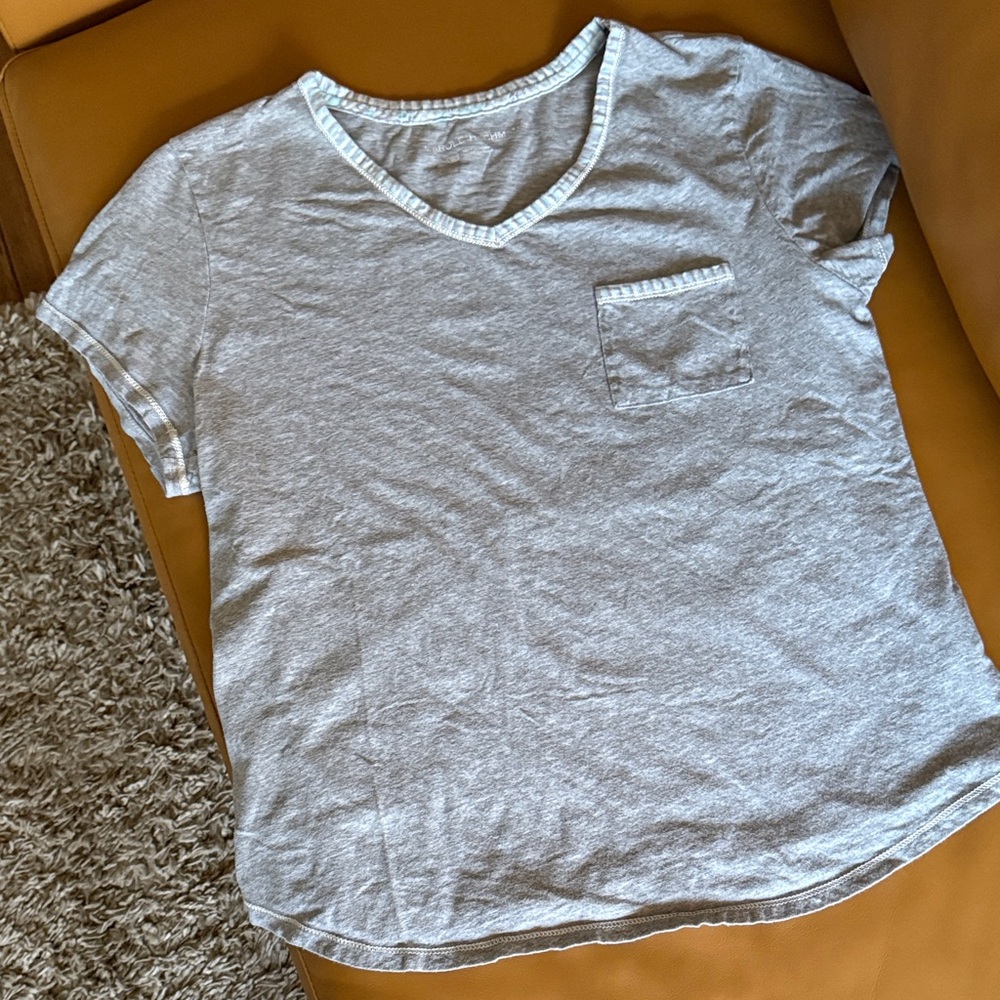 Carole Hochman Gray and White and Blue Loungewear - Picture 5 of 9